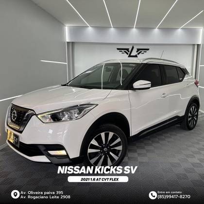 NISSAN KICKS 1.6 16V FLEXSTART SV 4P XTRONIC NISSAN KICKS 1.6 16V FLEXSTART SV 4P XTRONIC